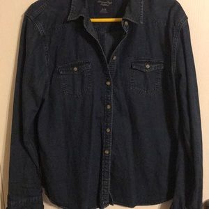 American Eagle XL Denim Button Up